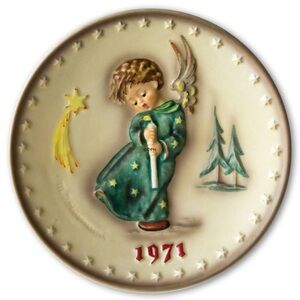 MJ HUMMEL Vintage 1971 Collector Plate First Edition EUC